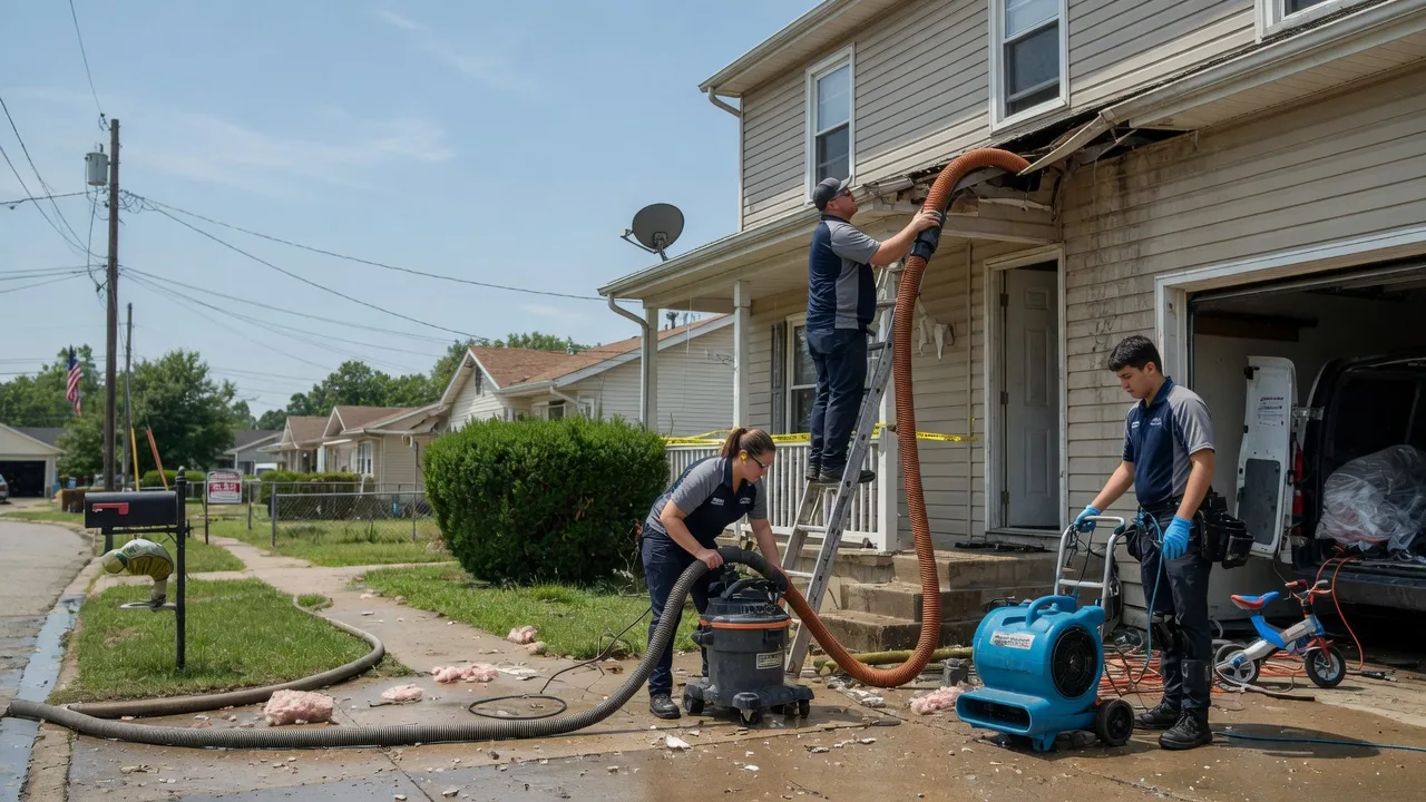 Water Damage Restoration in Saint Paul, KS near me